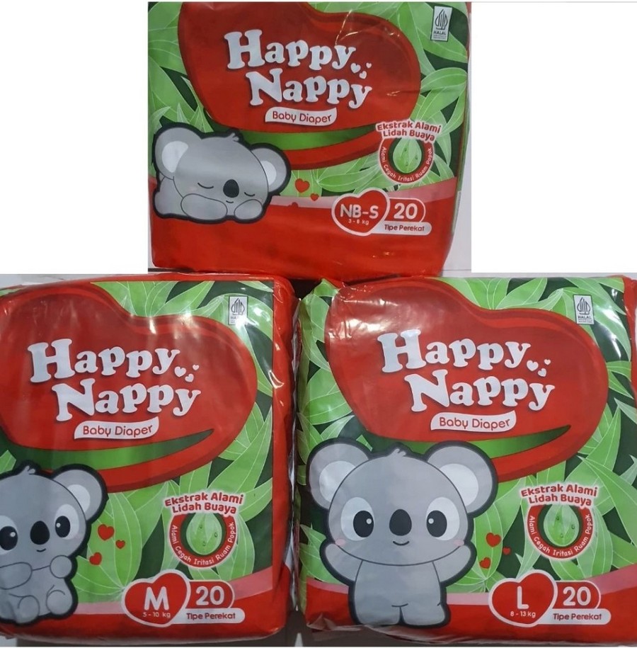 6. Popok Newborn (Tipe Perekat)