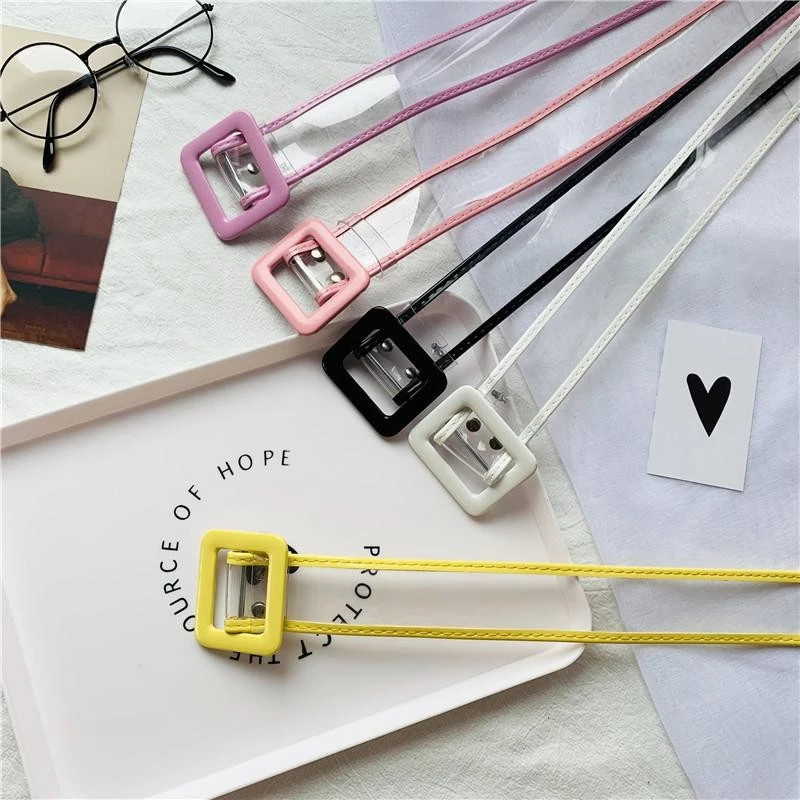 7. Transparent PVC Belt