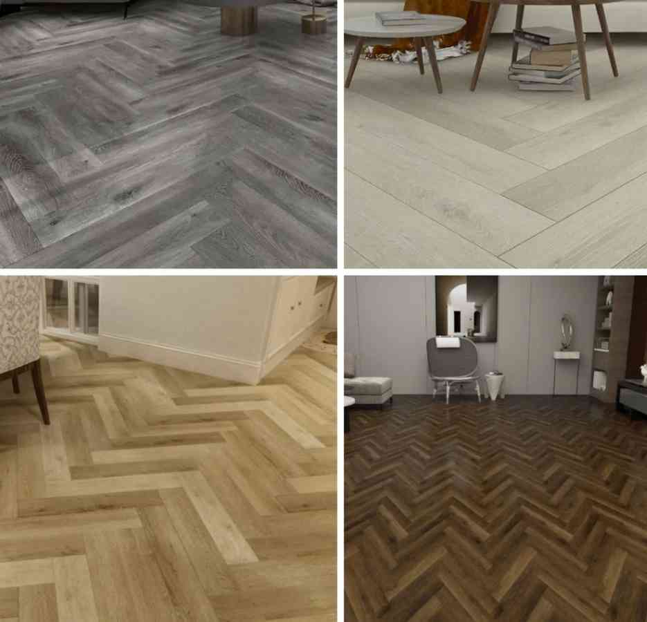 8. Lantai Vinyl Stiker (Motif Kayu)