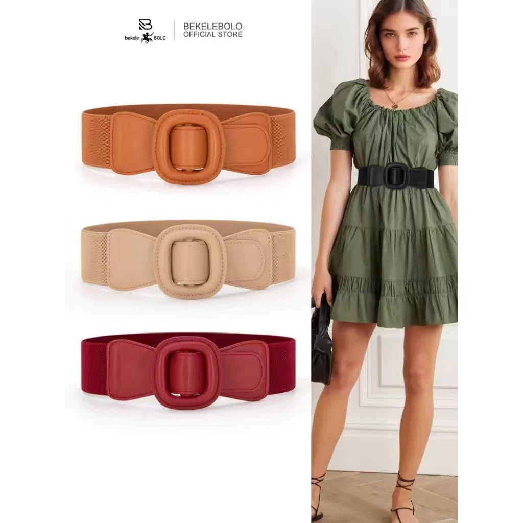 9. Wide Elastic Belt Sabuk Karet Lebar