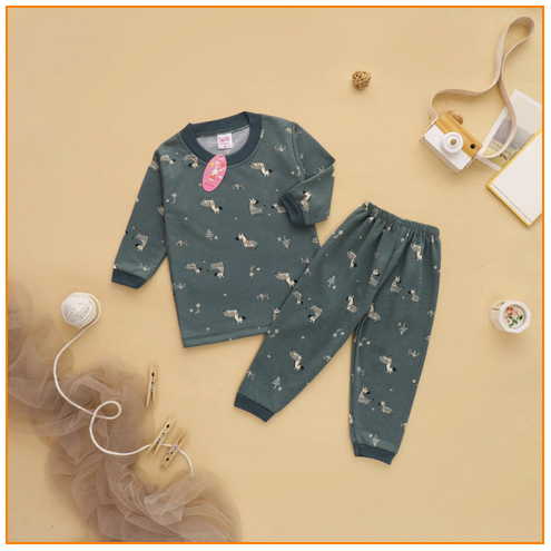 Baju Bayi Laki Laki SNI Murah Xiao Wei Animal Zoo 1
