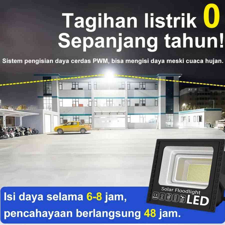 Lampu Sorot Tenaga Surya Outdoor 10.000 Watt 3 Lampu Sorot Tenaga Surya Outdoor 10.000 Watt 3