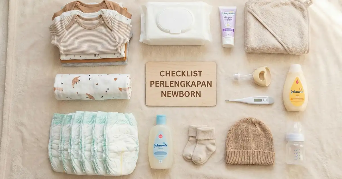 20 Perlengkapan Bayi Baru Lahir Yang Harus Dibeli di Shopee 2025