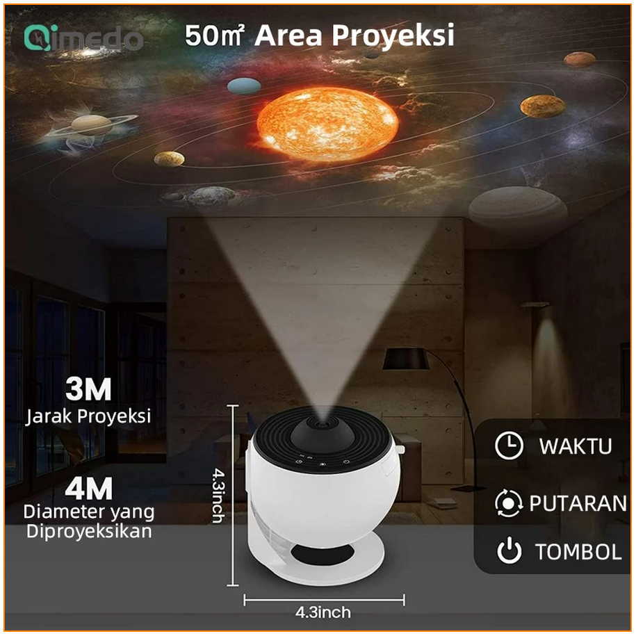 QIMEDO Galaxy Projector 4 QIMEDO Galaxy Projector 4