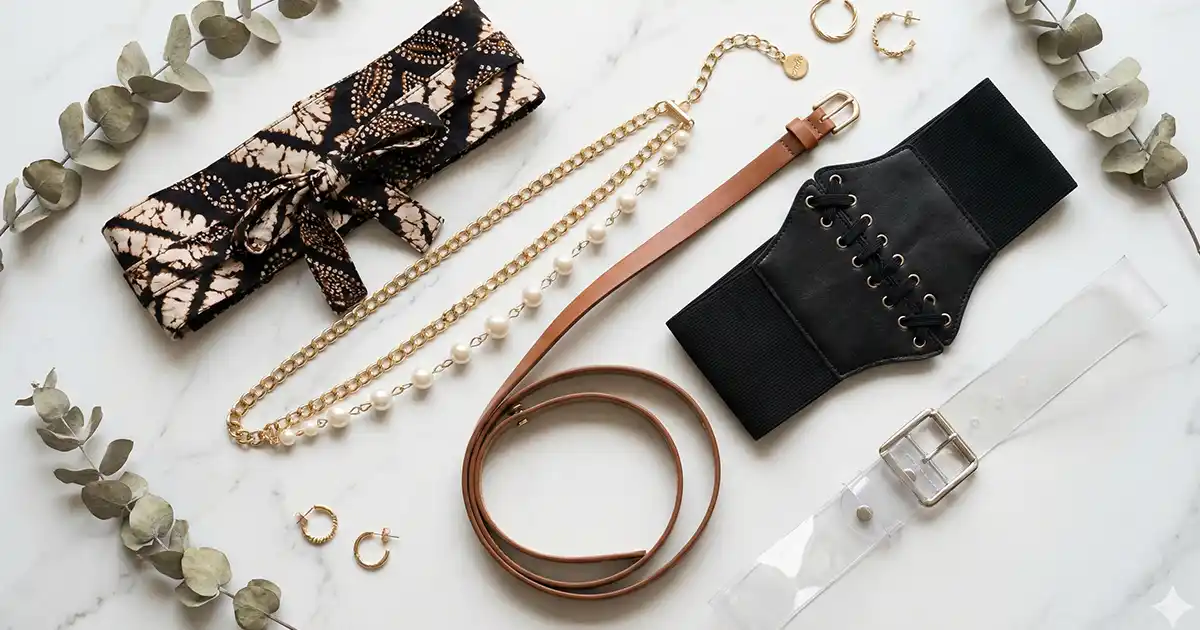 10 Rekomendasi Ikat Pinggang Wanita untuk Dress Terbaik 2025