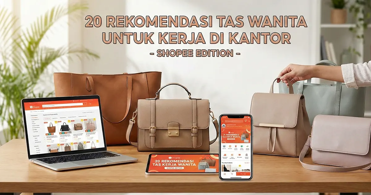 20 Rekomendasi Tas Wanita Yang Cocok Untuk Kerja di Kantor 2025