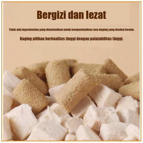 Review Jujur 500g Freeze Dried Kuning Telur Hati Ayam 6