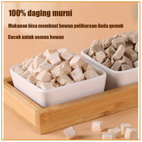 Review Jujur 500g Freeze Dried Kuning Telur Hati Ayam 7