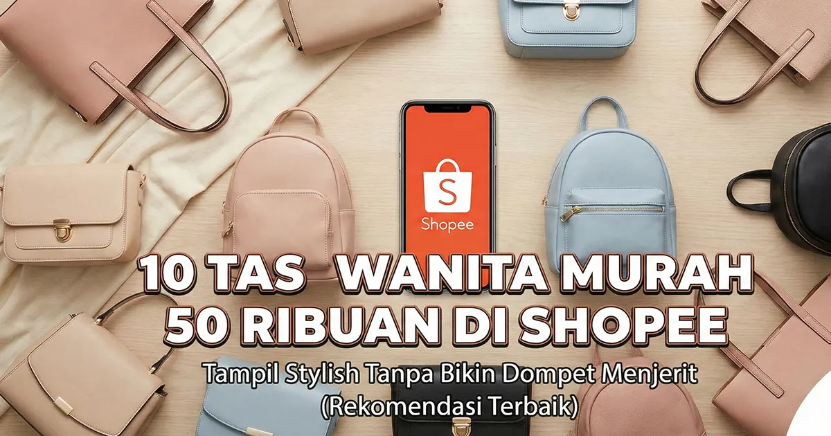 10 Tas Wanita Murah 50 Ribuan Shopee Terbaik 2025