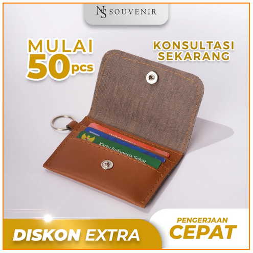 2. Card Holder Kulit Custom