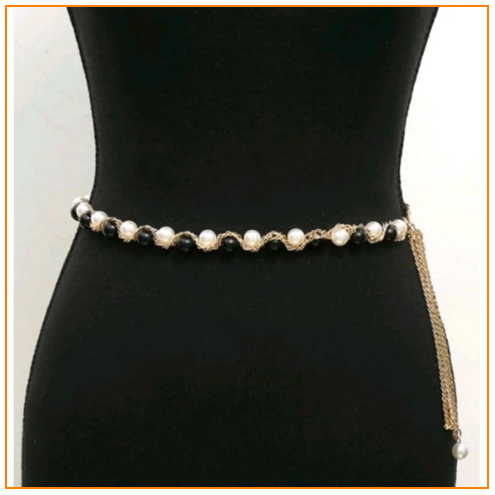 2. Pearl Chain Belt