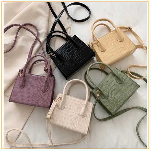4. Sling Bag Tekstur Croco