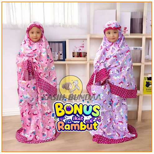 5. Mukena Anak Karakter Viral