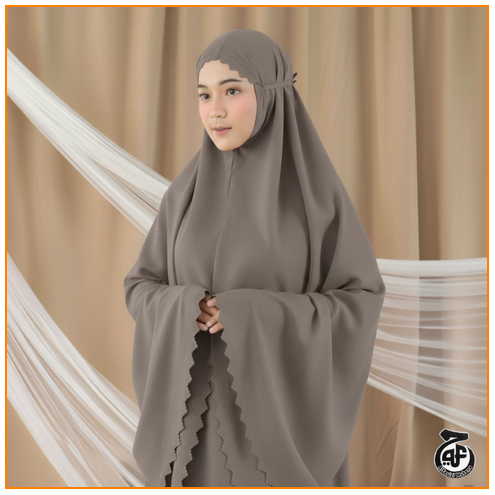 8. Mukena Lasercut Polos