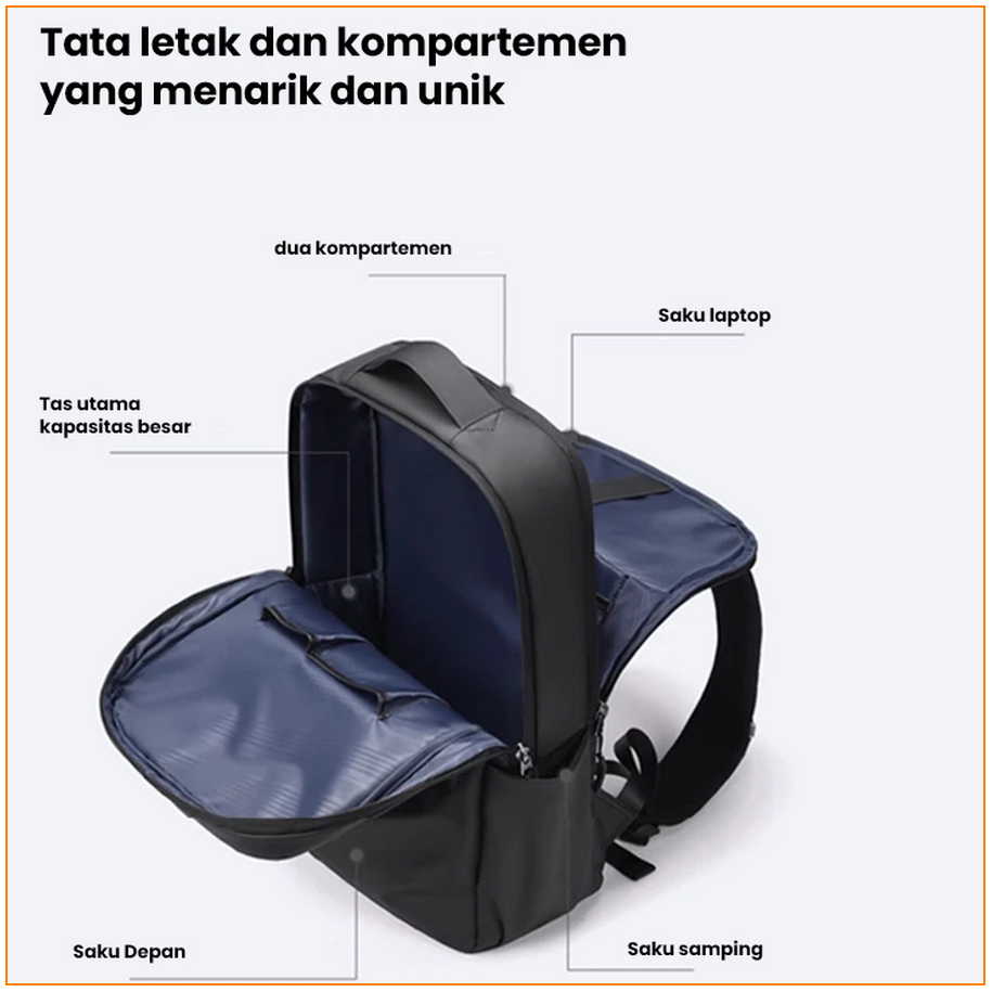 Freeknight TR716 Tas Ransel Pria 3 Freeknight TR716 Tas Ransel Pria 3