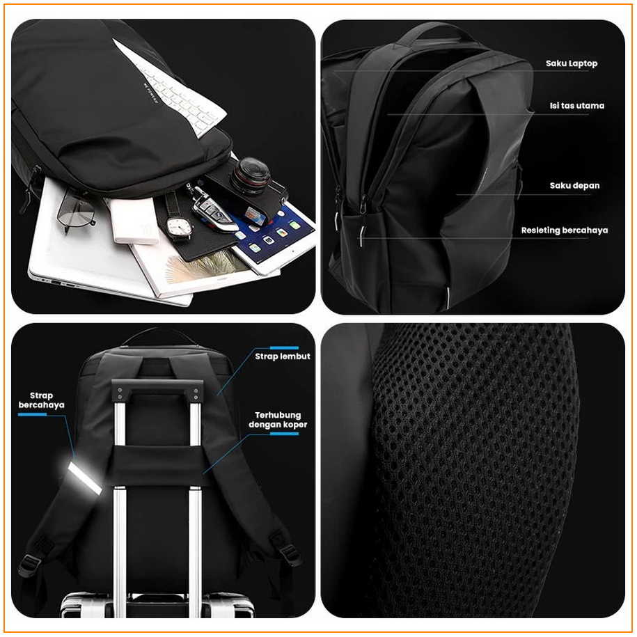 Freeknight TR716 Tas Ransel Pria 7 Freeknight TR716 Tas Ransel Pria 7