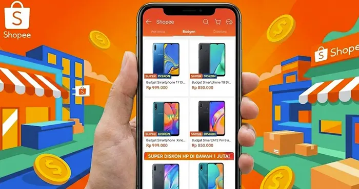 10 HP Murah di Shopee Dibawah 1 Juta Terbaik 2026