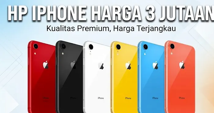 10 HP iPhone Harga 3 Jutaan di Shopee Terbaik 2026