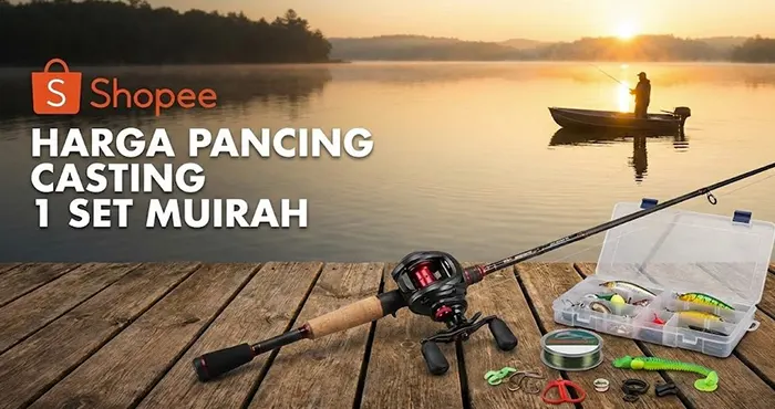 Harga Pancing Casting 1 Set Murah Shopee 70 Ribuan 2026