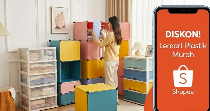 Rekomendasi Lemari Plastik Murah Shopee Terbaik 10 Lemari Plastik Murah Shopee Terbaik 2026