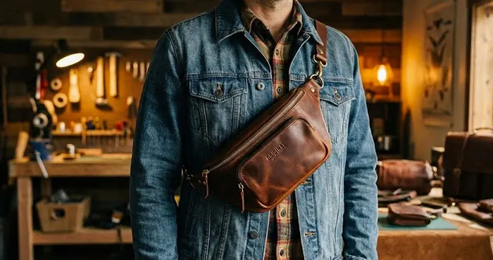 10 Tas Selempang Waistbag Pria Original Terlaris 2026