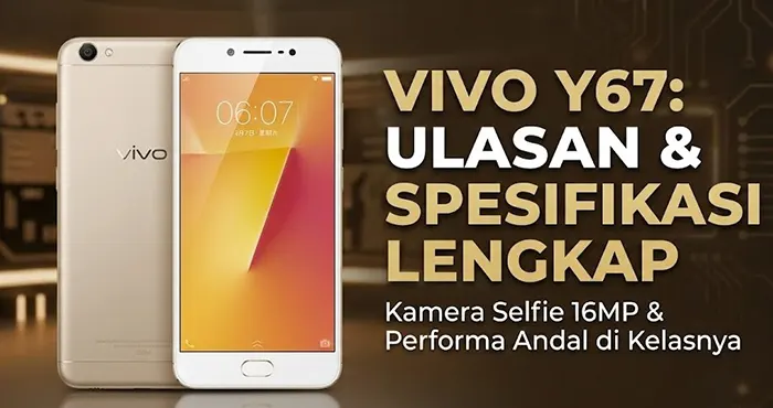 Review HP Vivo Y67 di Tahun 2026: Ponsel “Selfie Expert” 400 Ribuan