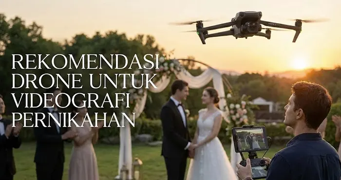 14 Rekomendasi Drone Untuk Videografi Pernikahan Terbaik 2026