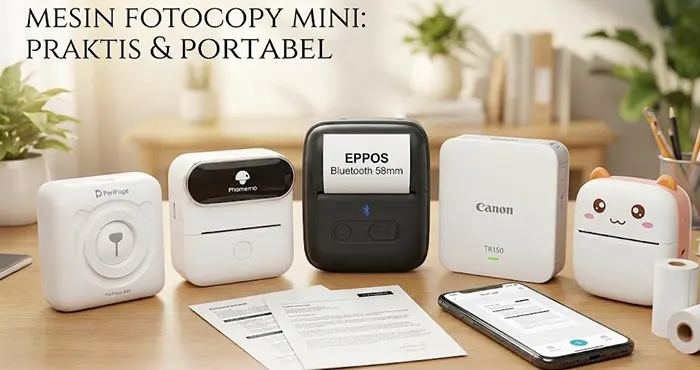 Rekomendasi Mesin Fotocopy Mini Terbaik Termurah 5 Rekomendasi Mesin Fotocopy Mini Terbaik & Termurah 2026