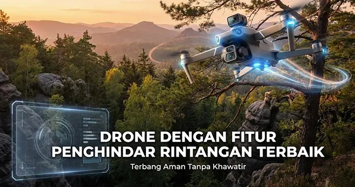 8 Drone Dengan Fitur Penghindar Rintangan Terbaik 2026