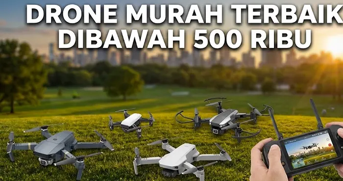 7 Drone Murah Terbaik Dibawah 500 Ribu Wajib Punya 2026