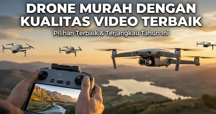 7 Drone Murah dengan Kualitas Video Terbaik 2026