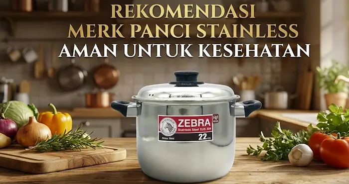 5 Merk Panci Stainless Yang Aman Untuk Kesehatan 2026