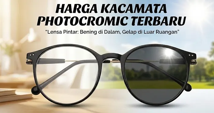 Daftar Harga Kacamata Photocromic Terbaru 2026