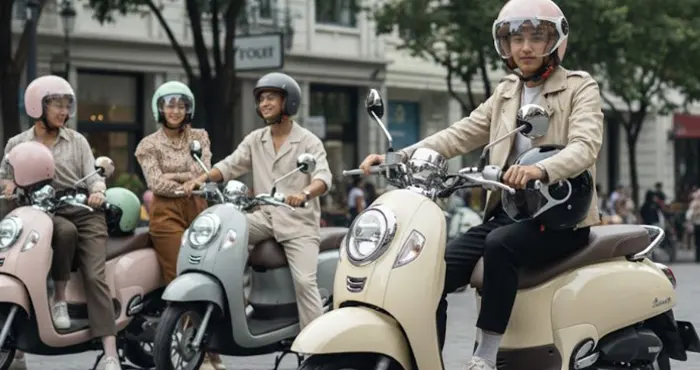 7 Helm Yang Cocok Untuk Motor Scoopy Termurah 2026